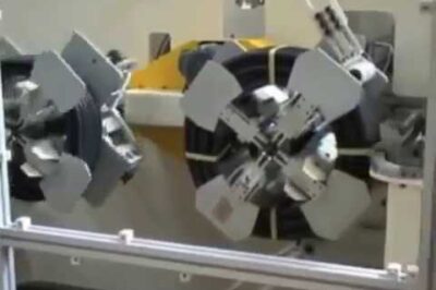 Pipe Coiling and Strapping Machine for Automatic Hose Coiling