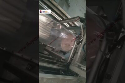 Pipe bundle packing machine with automatic functionality.