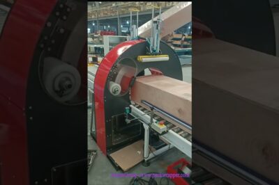 Plastic tube pipe wrapping machine for orbital packaging