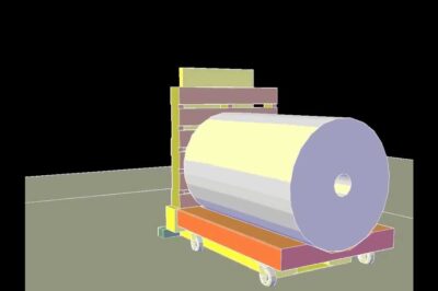 Roll Tilter for Paper or Metal – Compact and Efficient
