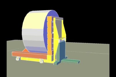 Roll Tilter for Paper or Metal – Less than 12 words.