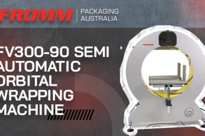 Semi Automatic Wrapping Machine for Orbital Packaging