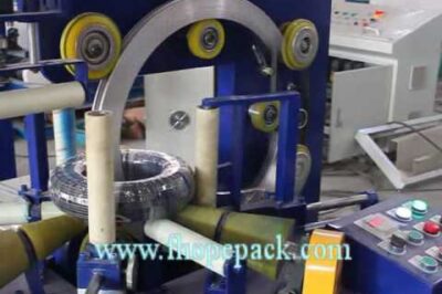 Shanghai’s Compact Cable Coil Packing Machine