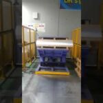 sheet pallet changer and upender for steel.