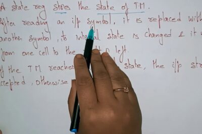 Simplified Introduction to Turing Machines