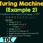 "simplified turing machine example for efficient computation"