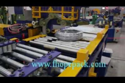 Stainless Steel Coil Wrapping Machine for Horizontal Orbital Packaging