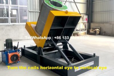 Steel Coil Turnover Machine for 90 Degree Coil Rotation.