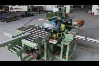 Steel wire packing machine with automatic functionality
