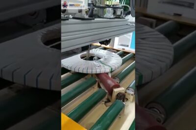 Strapping machine for steel coils in less than 12 words