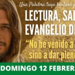 sunday's gospel reflection at the cenaculo: february 12, 2023.