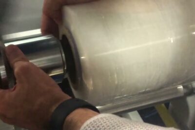 Threading film carriage for horizontal stretch wrapper: step-by-step guide.