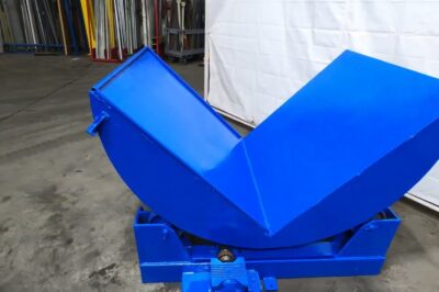 Tote Box Coil Upender with 90° Tilt and 45″x 48″ Dimensions