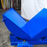 tote box coil upender with 90° tilt and 45"x 48"