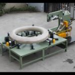 wire coil packaging machine for steel, cable, and iron coils.