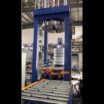 wire coil packing line with compactor