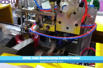 Wire coiling and packaging machine with automatic wrapping capabilities