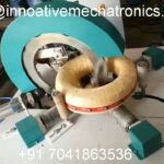 wire wrapping machine for steel coils.